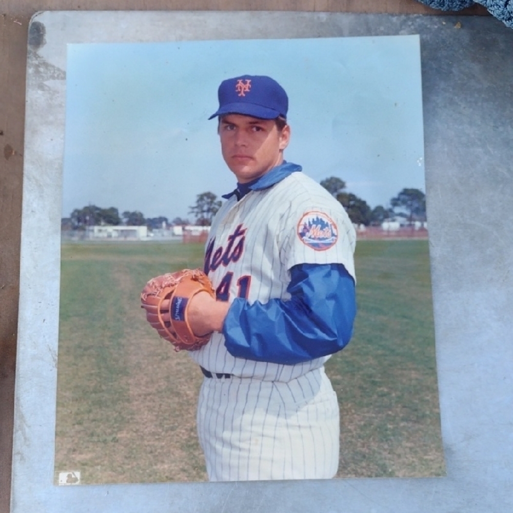 New York Mets Baseball 8x10 Tom Seaver Photo 1989
